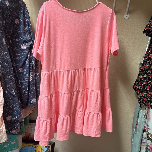 Zenana Pink Dress (XL) - Picture 2 of 5